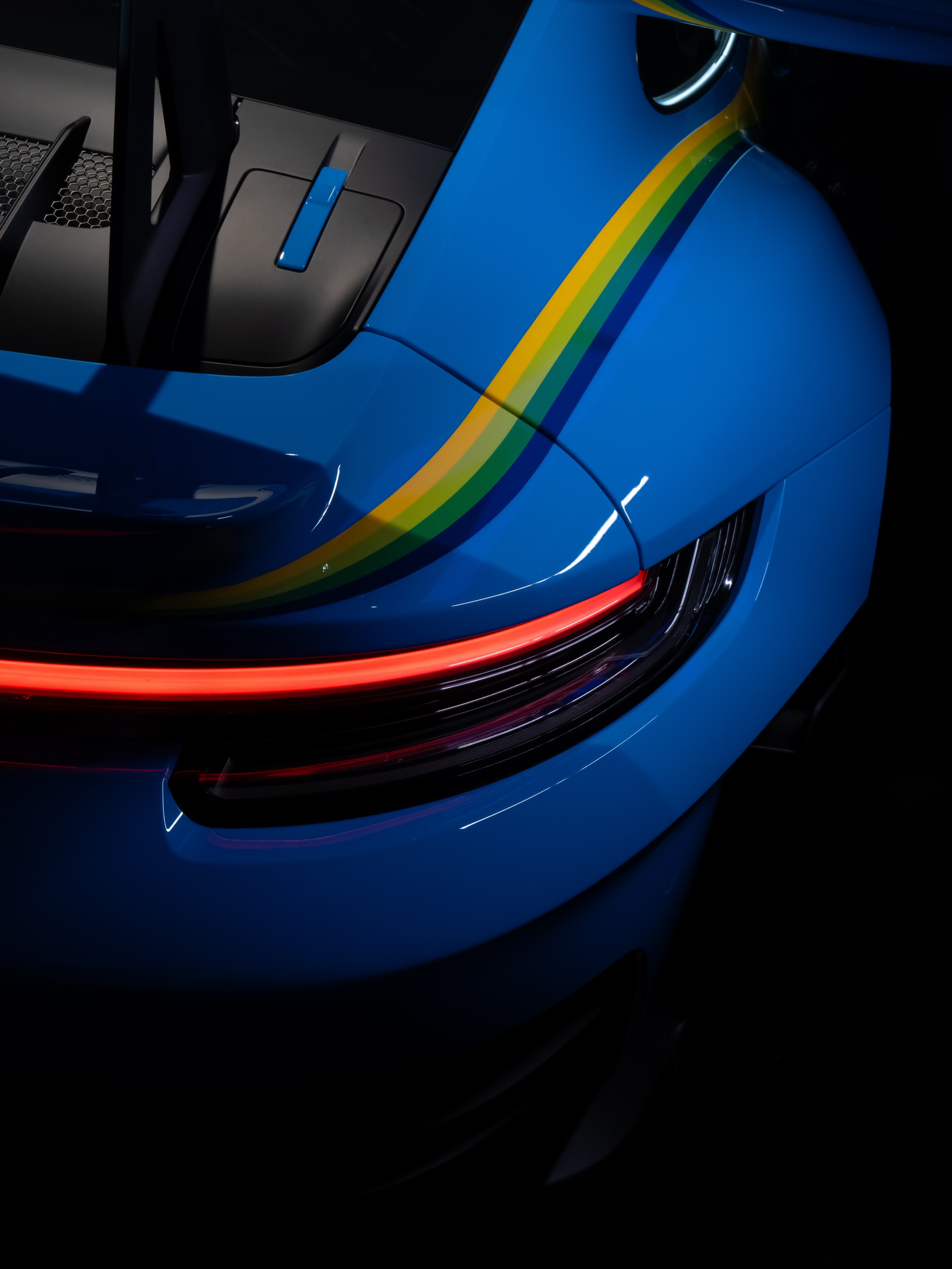1/1 Porsche 911 GT3 RS油漆：Mexico Blue 