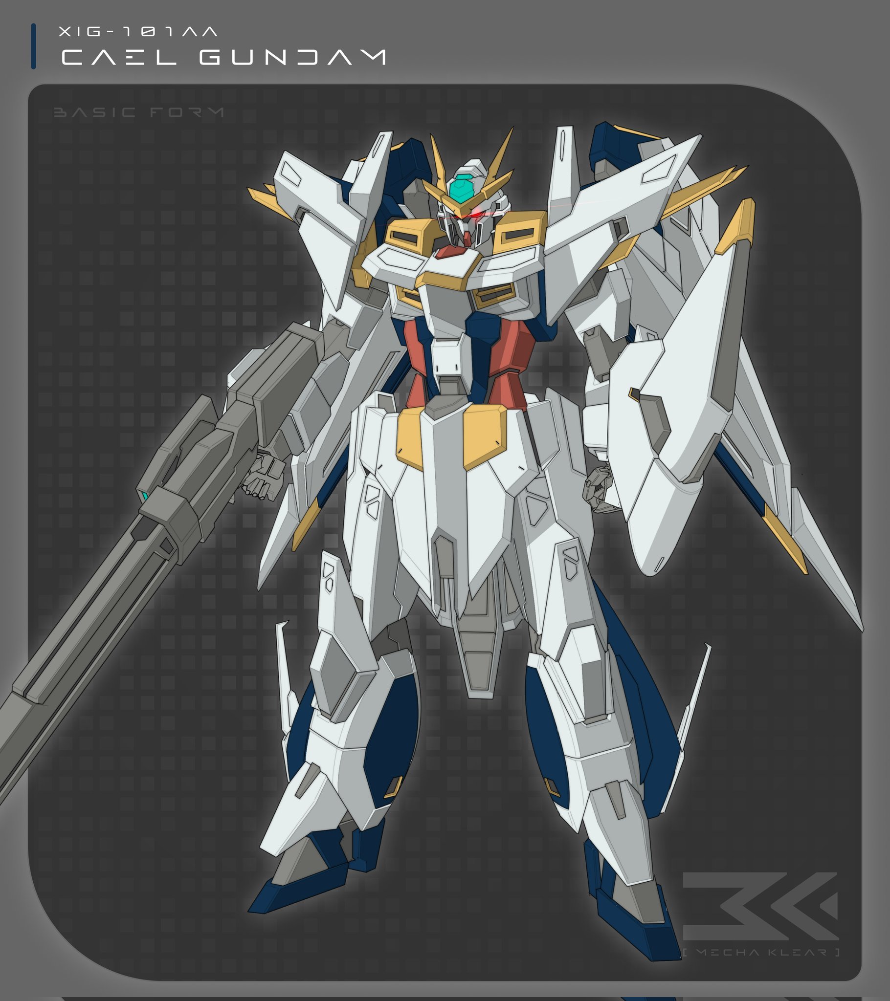 メカクリア新作CAEL GUNDAM ​​​