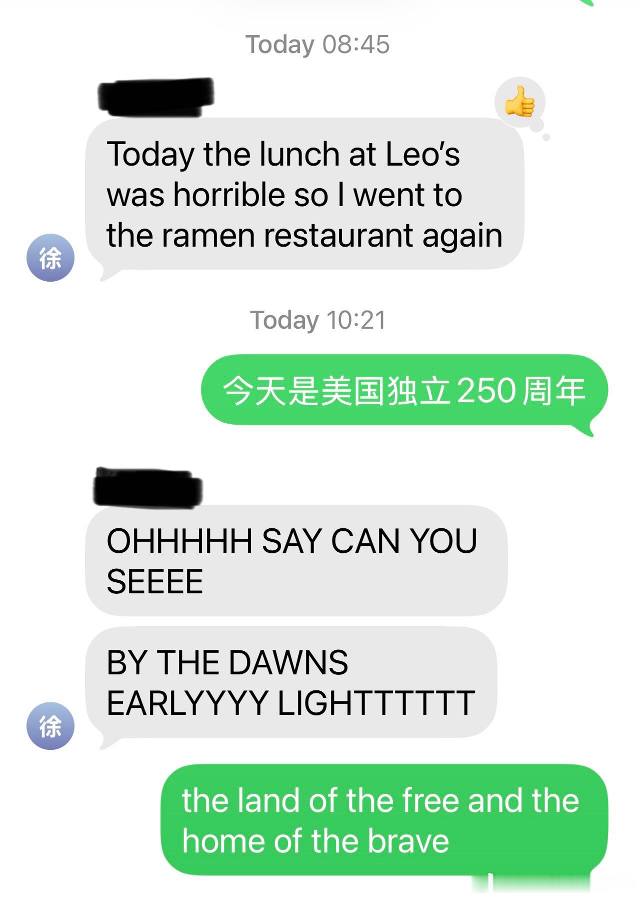美国独立250周年。移民，多种族，多文化，言论自由，持枪自由。虽然有过内战，但居