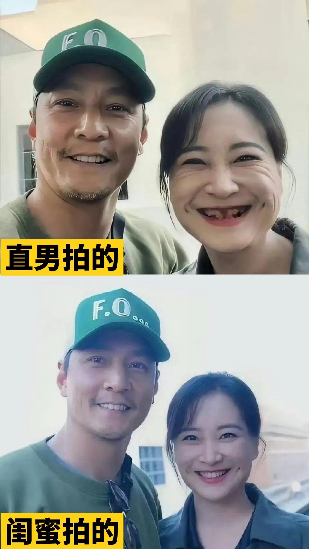 一张图看懂，为什么大多数女生，都不愿意让男生帮忙拍照了吧！

直男主打一个真实，