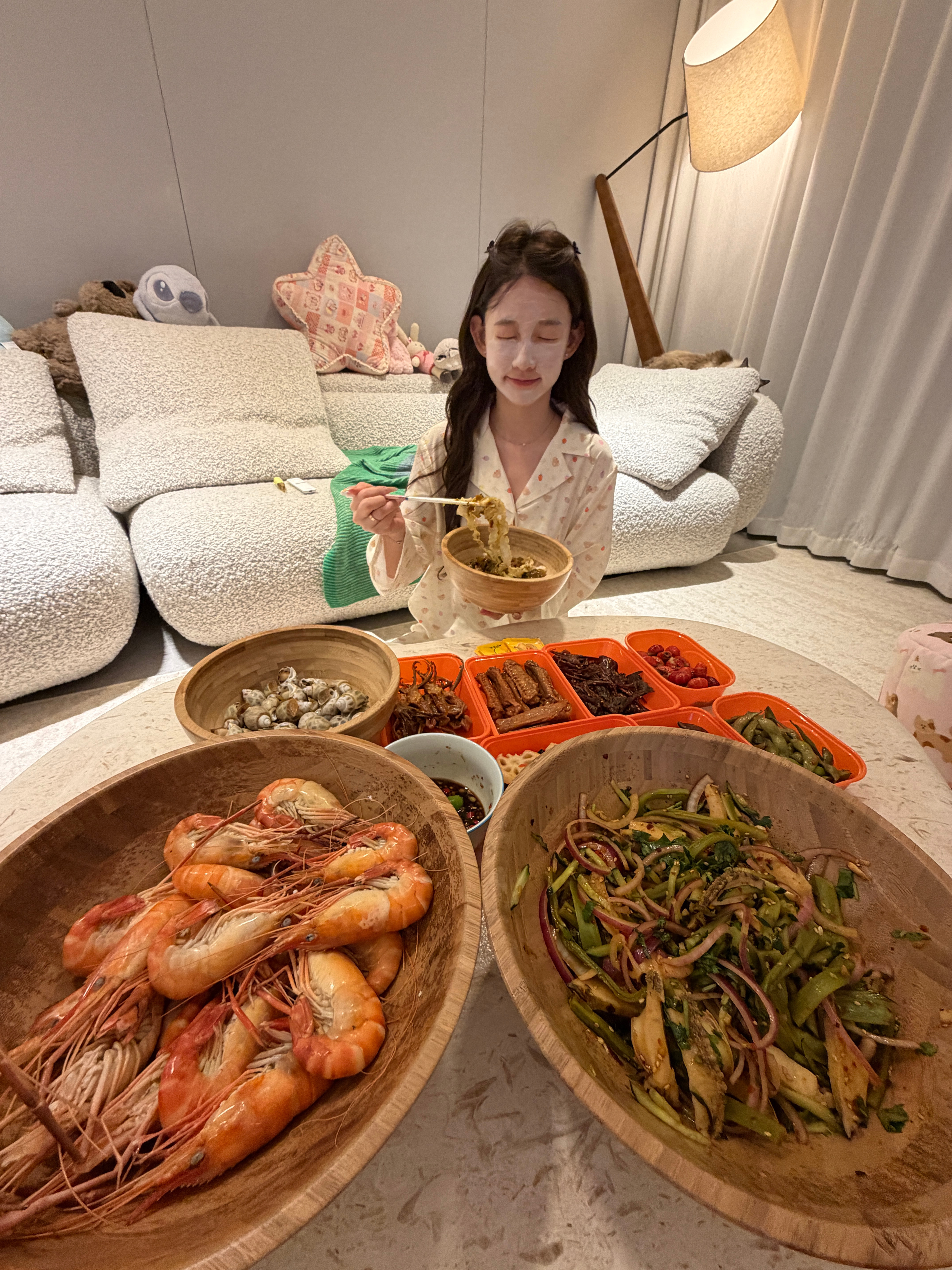 下班后 来自我宝宝做的巨人夜宵🍲 