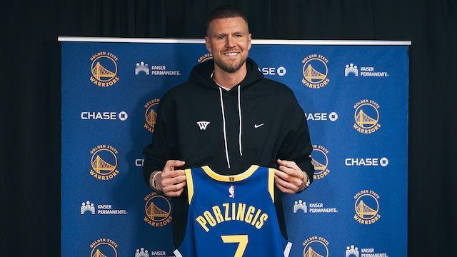 金州勇士主帅史蒂夫·科尔表示，目前还无法确定克里斯塔普斯·波尔津吉斯何时迎来勇士