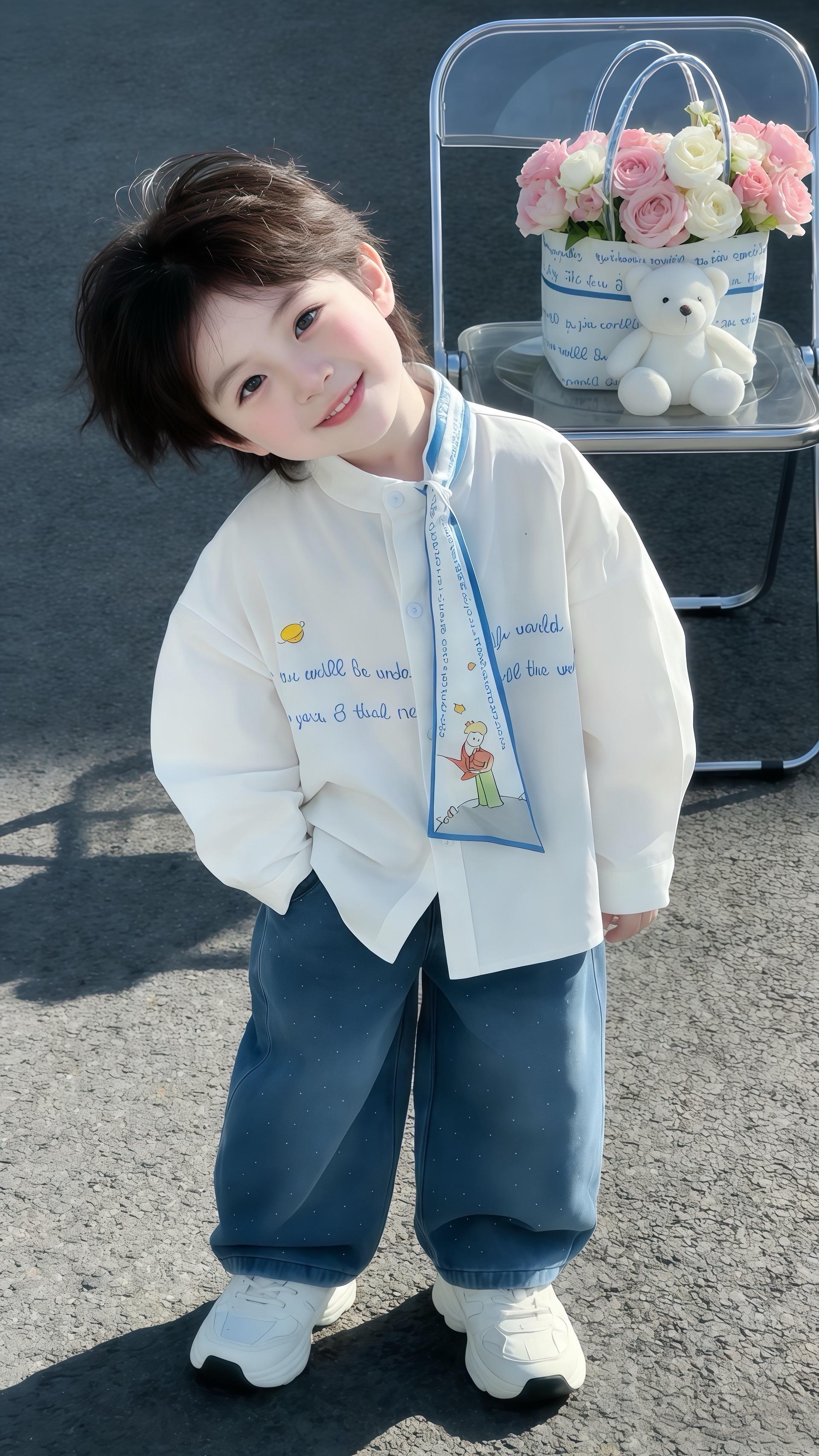 春天穿什么我已经想好我决定今年开春这么穿男童套装男童韩系穿搭 开春穿搭思路