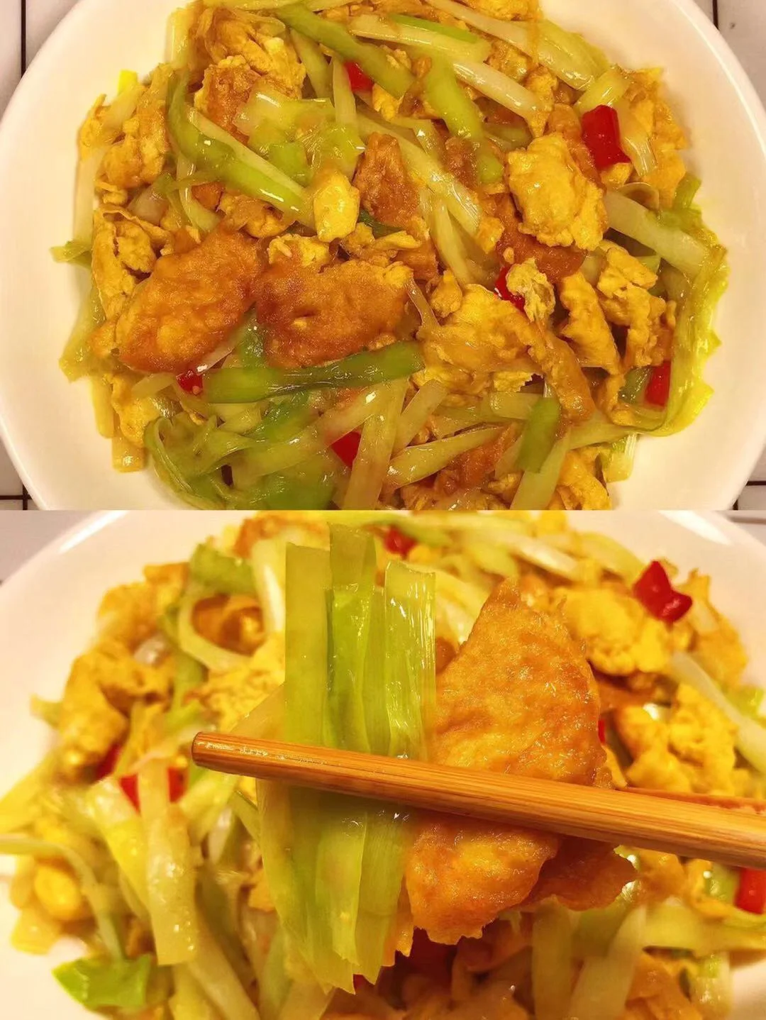 太鲜香了！韭黄炒蛋这样做，超级下饭！