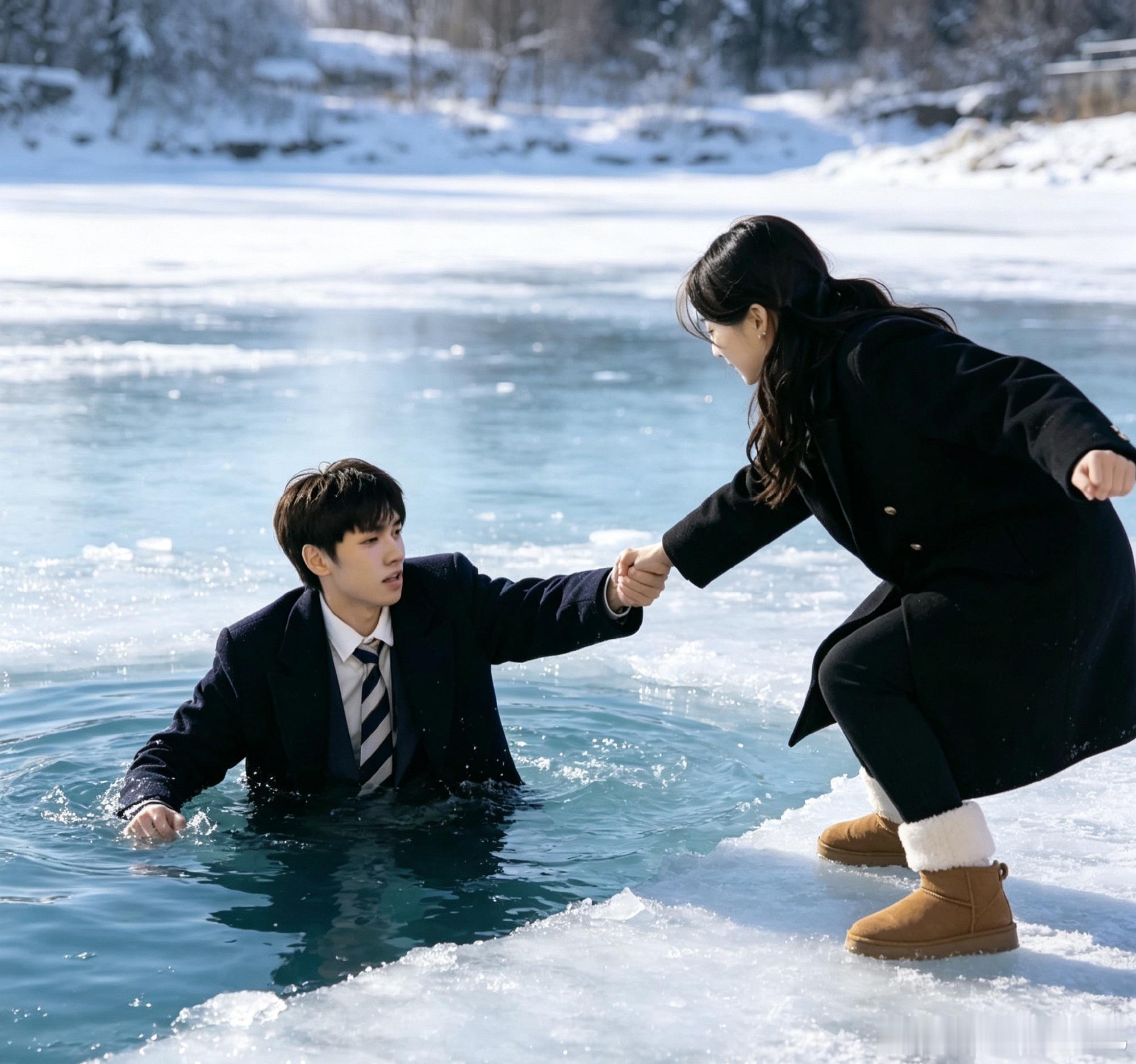 愉阳cp有自己的冰湖重生谁懂，有一天看恋综竟然能够和影视剧的名场面联系起来，张照