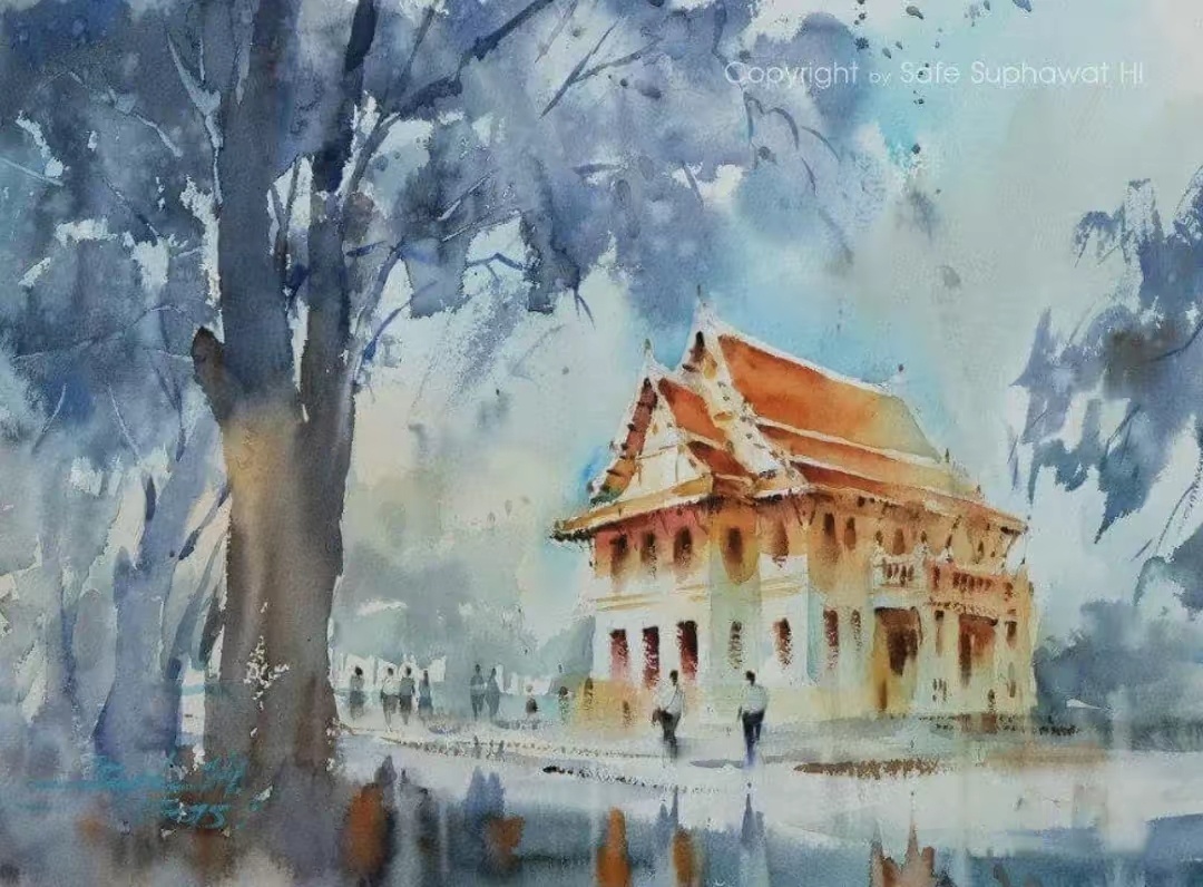 泰国画家Suphawat Hiranthanawiwat作品欣赏遇见艺术遇见美好