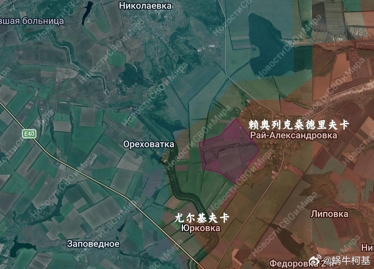 南部集群继续在顿巴斯山脊上推进来源：DIVGEN 🚩 Карта СВО、Но