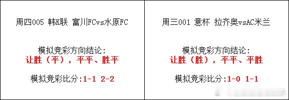 今日单关两场！ 