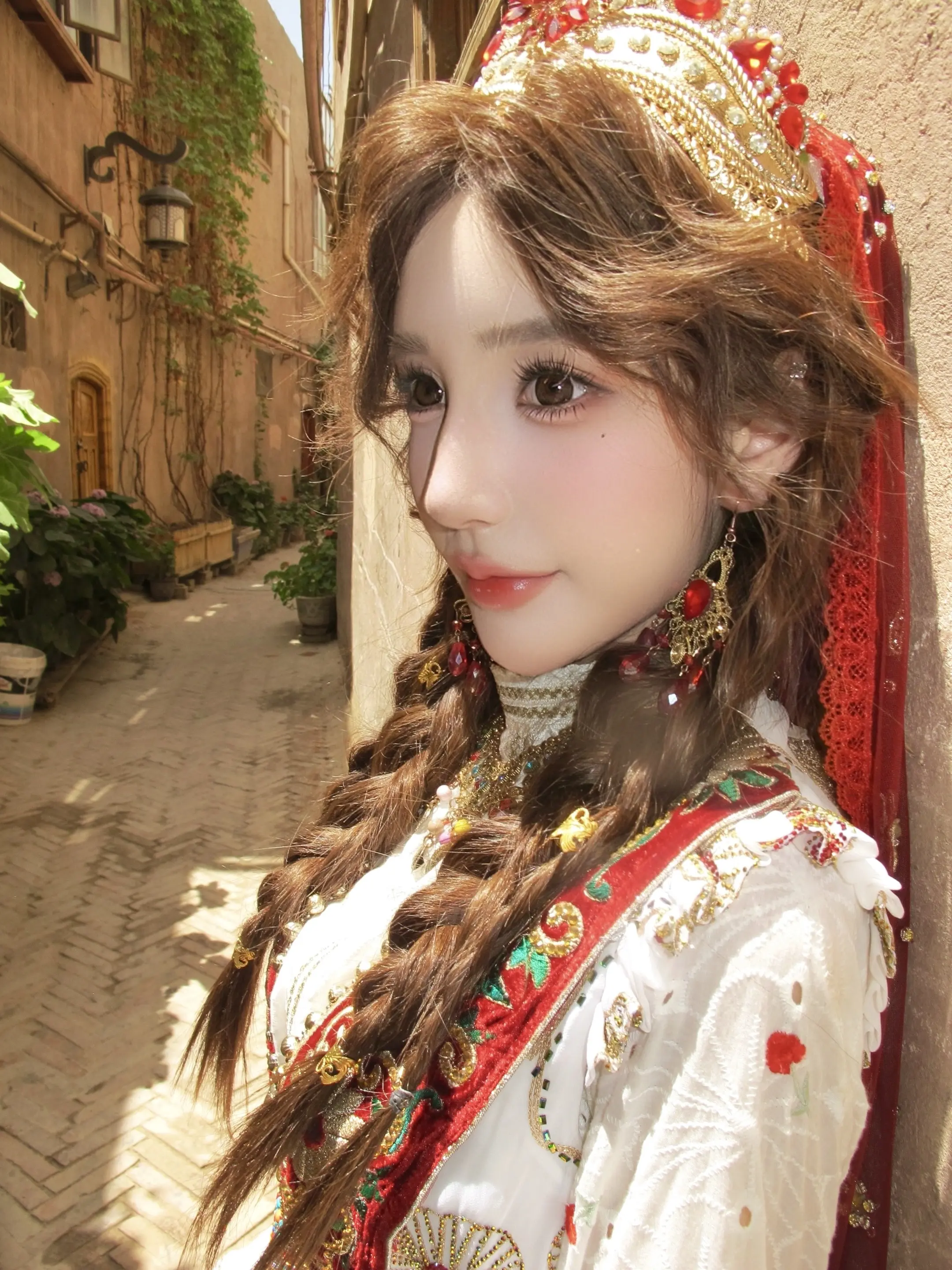 这是什么神仙颜值。