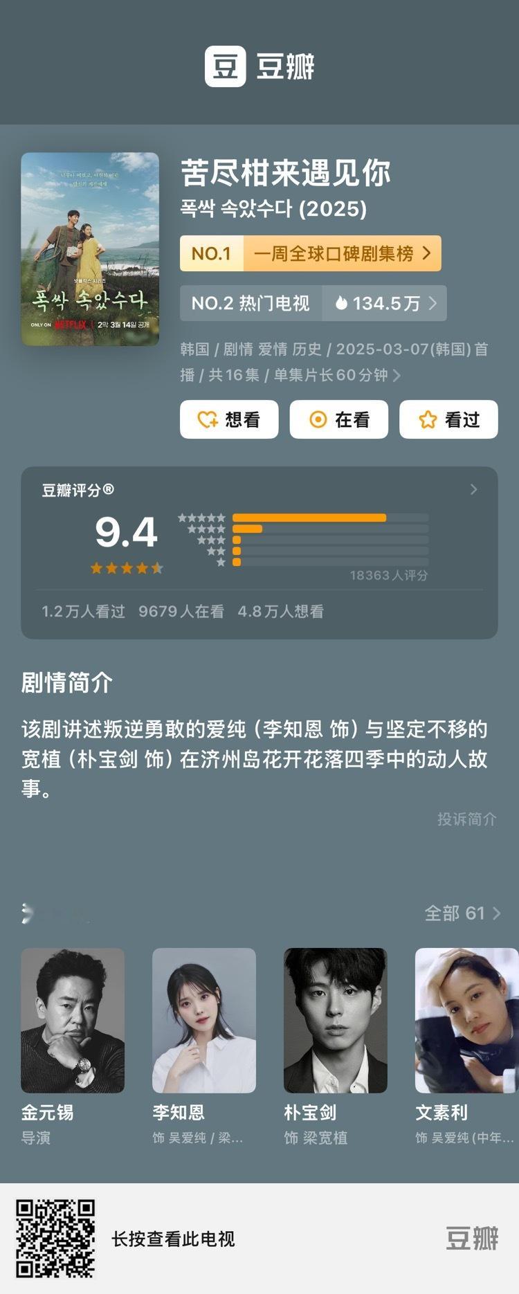 苦尽柑来遇见你[超话]  9.4了…太牛了我们橘子🍊 ​​​