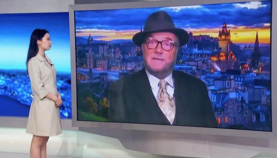 英国前议员乔治.加洛韦说：“中国永远永远永远不会原谅日本对中国人民犯下的罪行，他