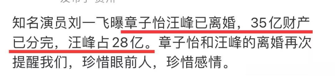 章子怡、汪峰，被曝大瓜
近日，章子怡、汪峰突然被曝出意外大瓜，令人没有想到的是，