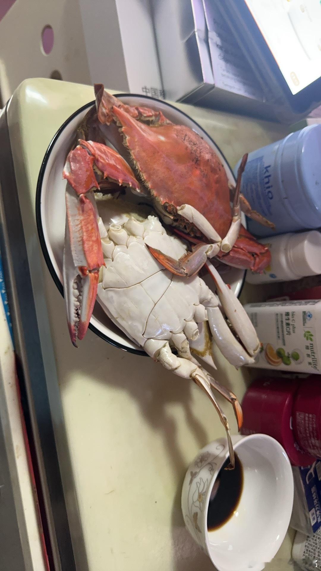 今年第一只🦀也是吃上了 
