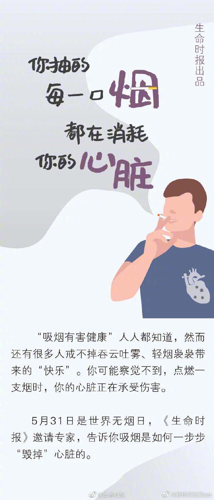 【 #一根烟增加7种心脑血管病风险#】#年轻时吸的烟 年老时都会找你算账#有些人