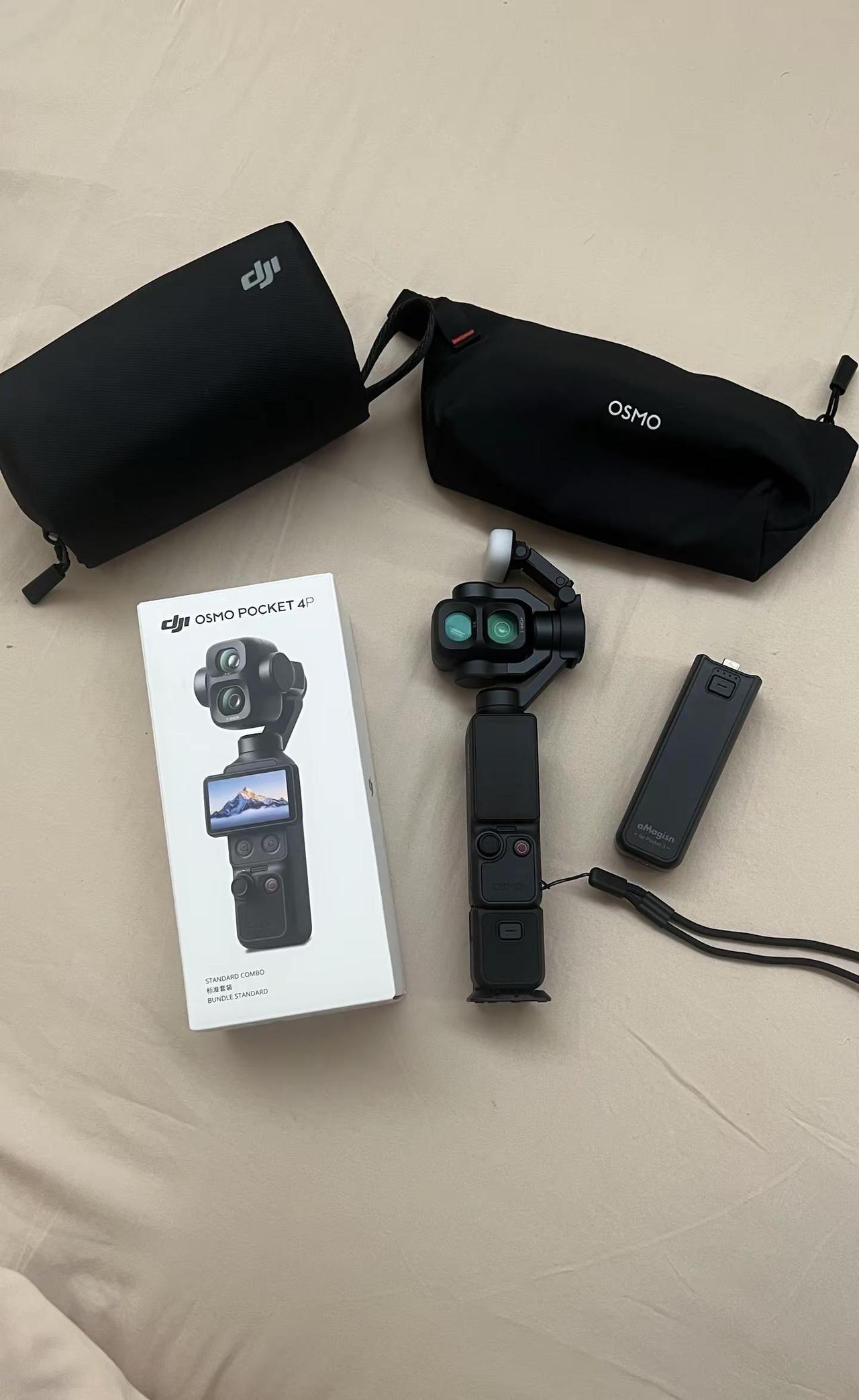 大疆pocket4p.我的大疆pocket4p 首拍从此我的青春不再模糊而是4k