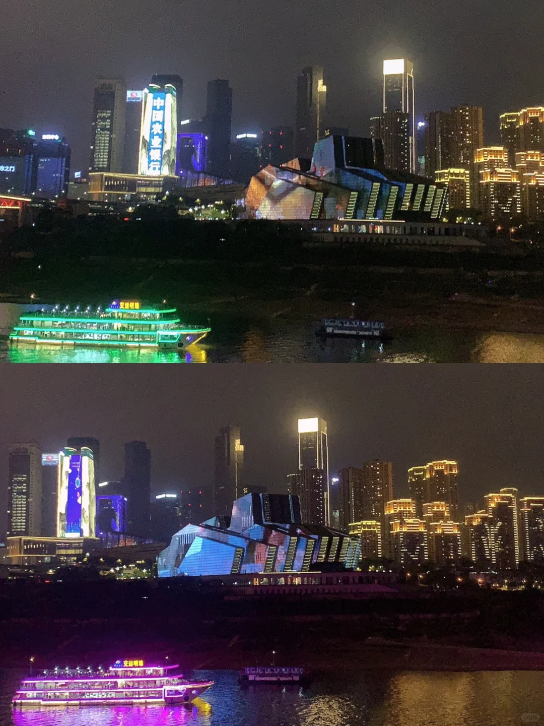 去重庆一定要去的洪崖洞，夜景太赞了