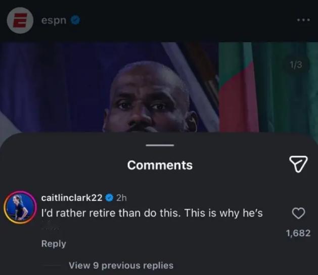 詹姆斯：赛季中我会戒掉最爱的食物！女篮超巨：那我宁愿退役！

勒布朗·詹姆斯在自