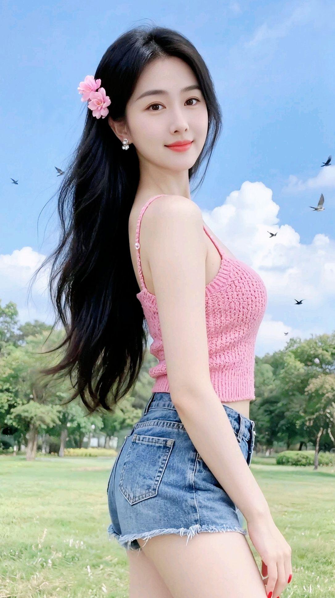 颜值在线 超a小姐姐 颜值担当 可爱甜妹  抖音ai创作