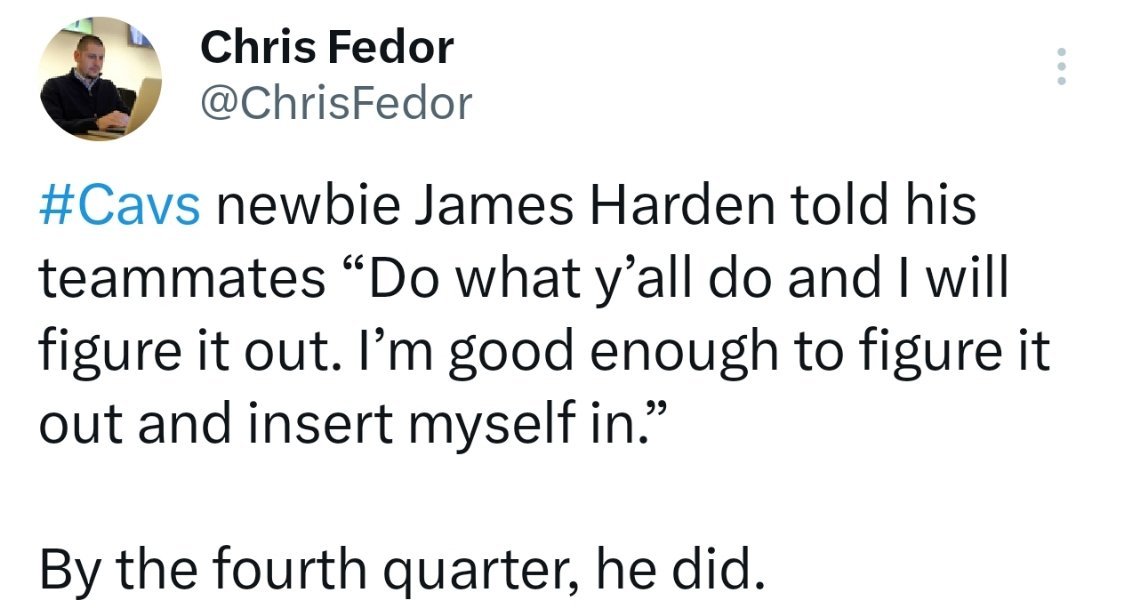 ▲登子告诉队友：《做你们该做的，我会想办法融入进去的》 