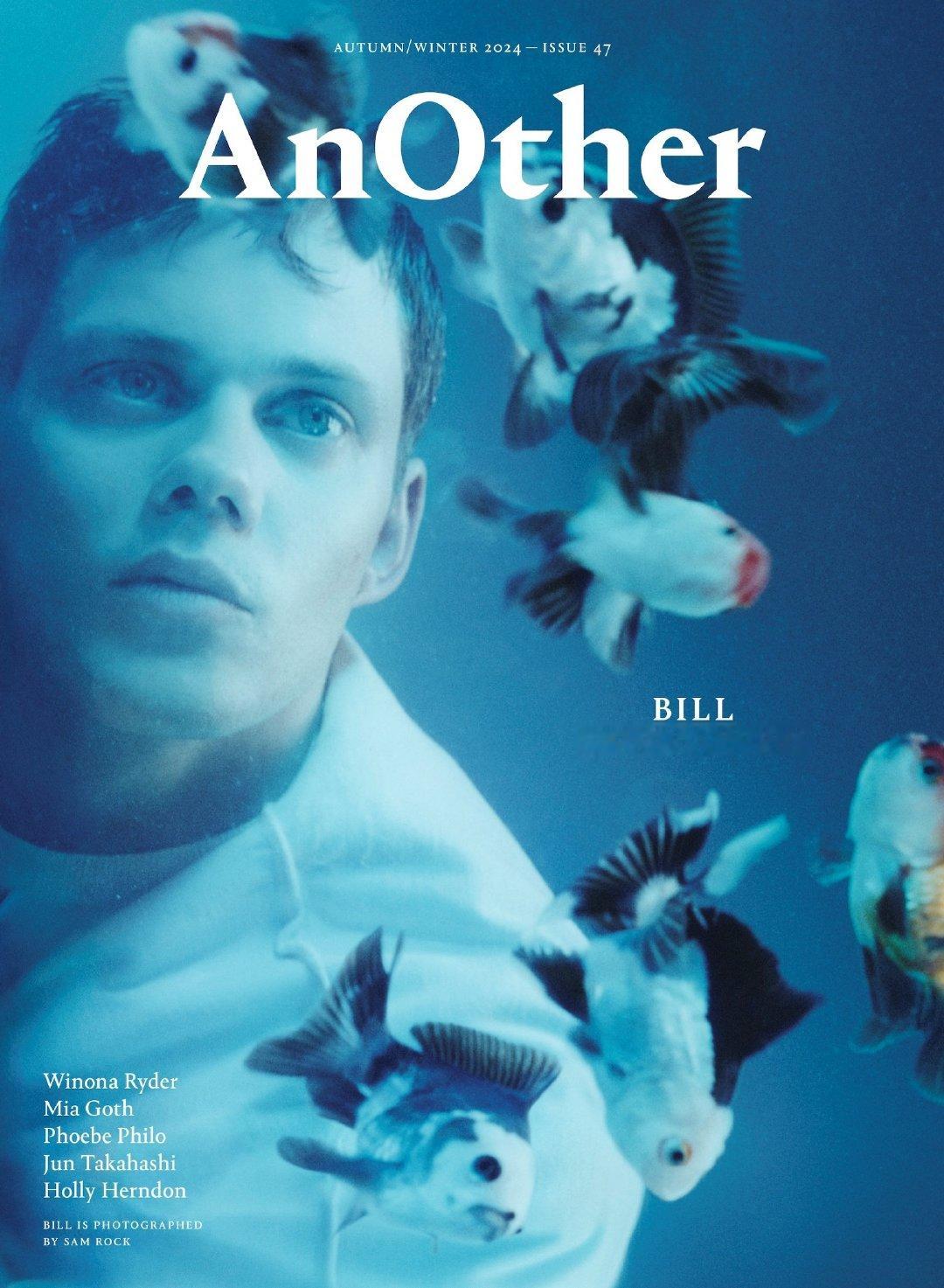 四妹Bill Skarsgård 拍摄《AnOther》杂志新刊写真！！[照相机