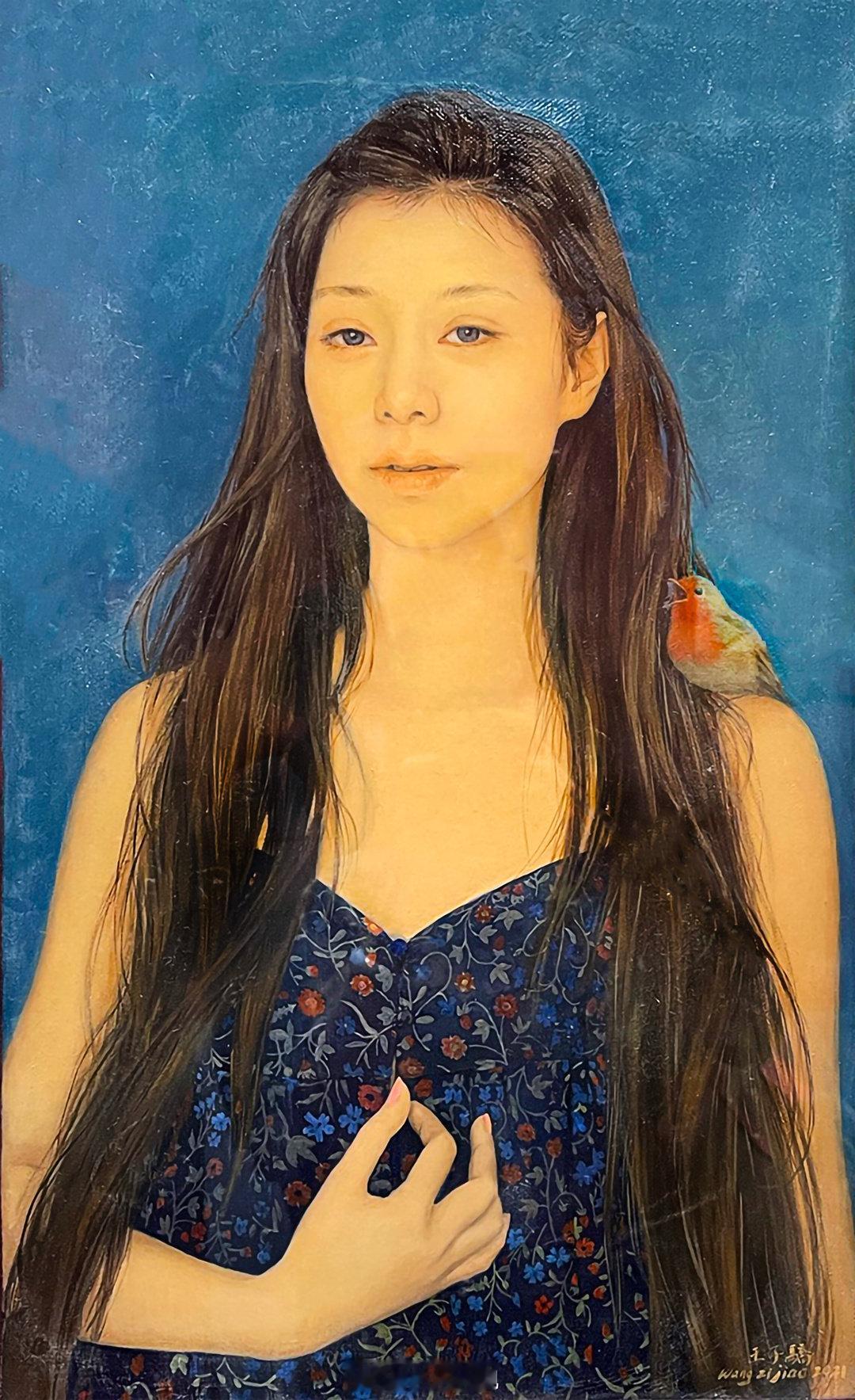 知更鸟归来 | 王子骄油画，2020年王子骄毕业于央美油画系，师从杜建、王沂东，