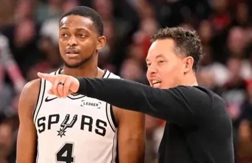 ESPN：马刺内部支持福克斯继续首发&哈珀阵营会继续要求首发
06月20日讯 今