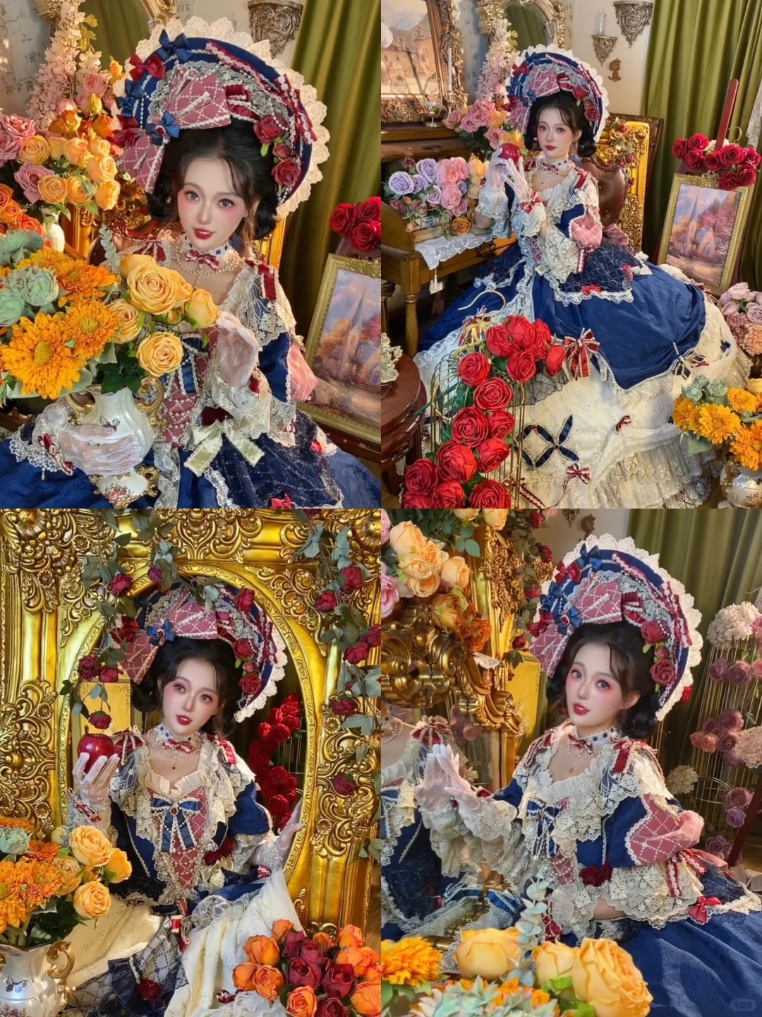 7⃣9⃣9⃣包妆造|华丽精致镜中白雪Lolita