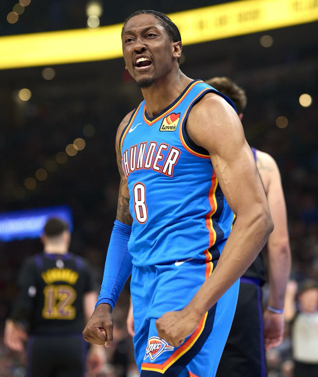 雷霆vs马刺NBA季后赛 杰伦-威廉姆斯复出！可以出战西决G6，看起来雷霆要毕其