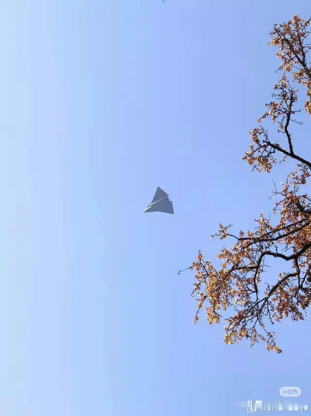 成飞J36第三架原型机出来了，据说，已经有一个手掌的规模了。看尾喷口，那是在等适