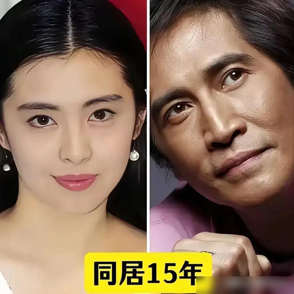 17年的金童玉女，最后被一个14岁的私生子，直接清盘。
女神王祖贤，亚洲第一美