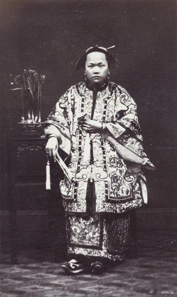 人物肖像，1880～1885年左右 ​​​