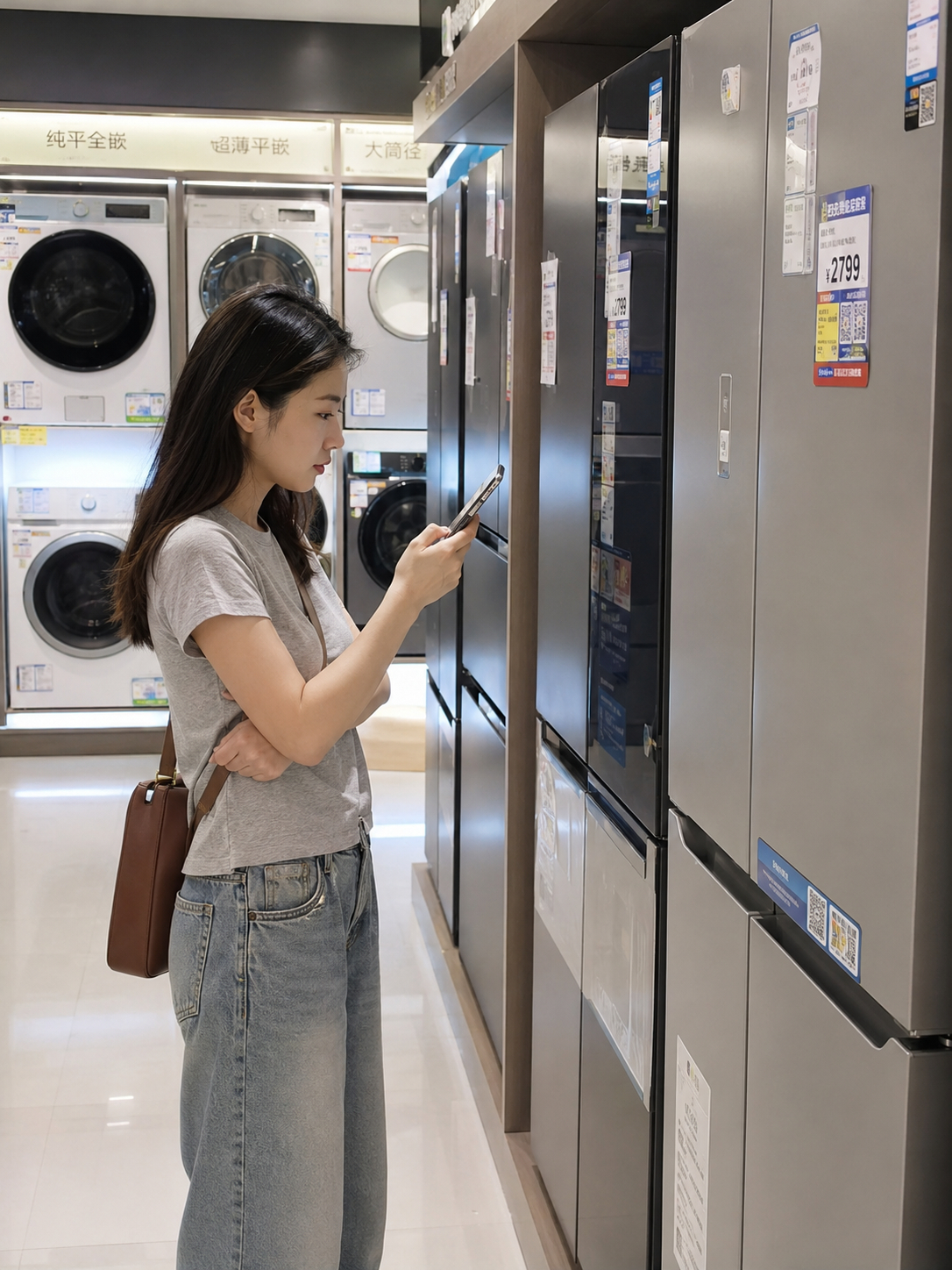 线上线下买家电，差别不一定在质量 更多在型号、配置、价格和服务很多家电会做线上专