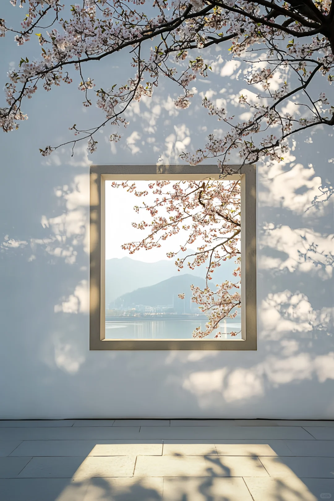 花影摇曳窗如画