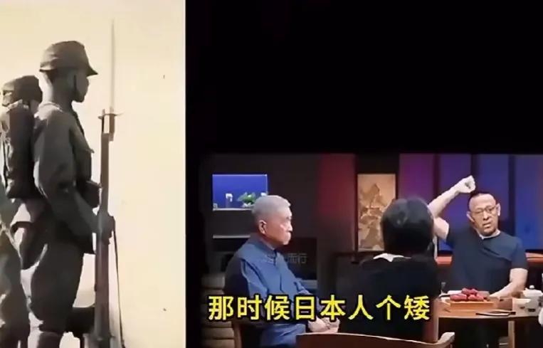 姜文说：说日本人个子矮，叫他们小日本还真不是侮辱他们。为了拍电影，我看了很多以前