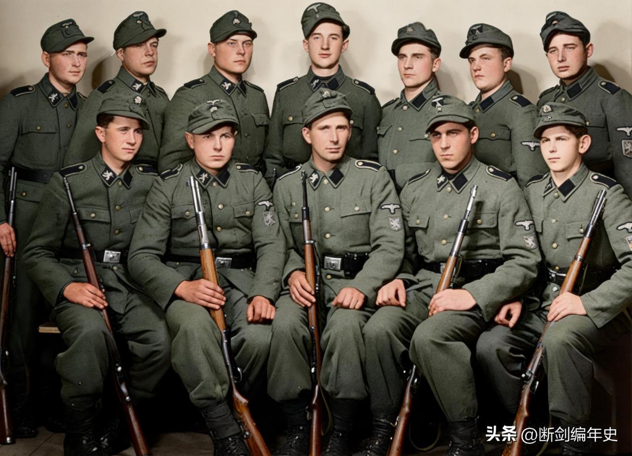 党卫军第14武装掷弹兵师（乌克兰第1，又称“加利西亚”师）的士兵。

该师于19