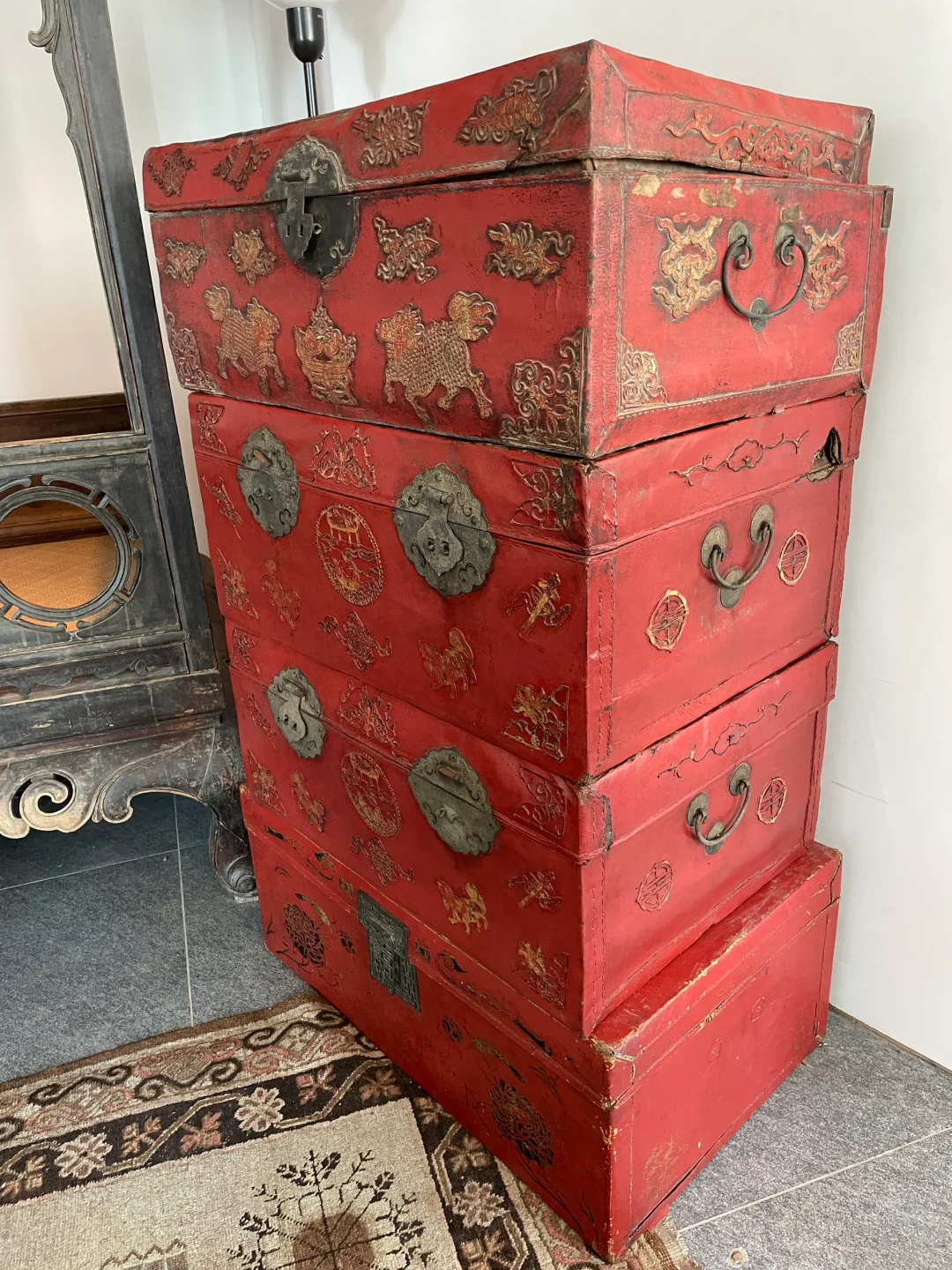 ☕️品陈年普洱&穿越古代欣赏皮箱展