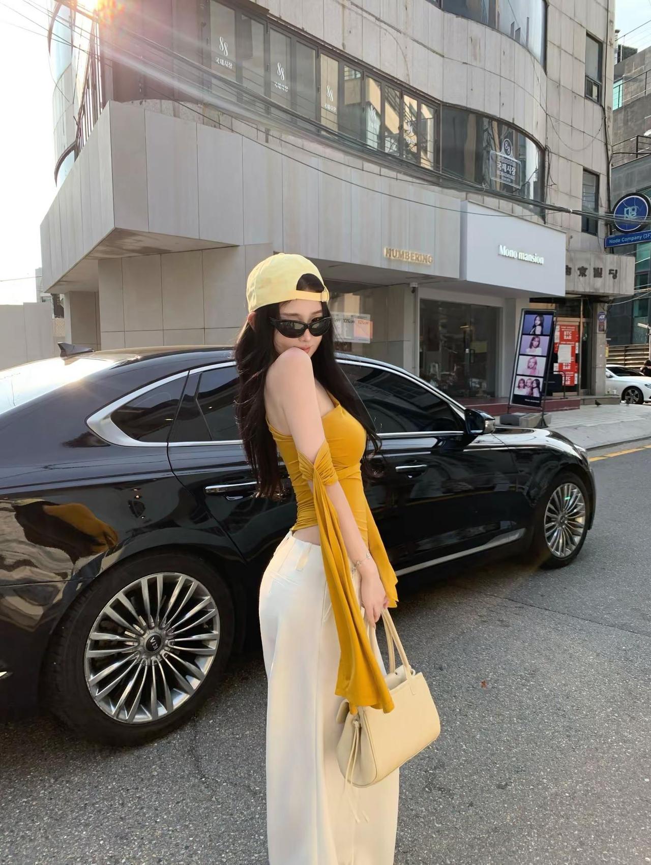 首尔街头🫶🏻。韩国街头look 穿搭