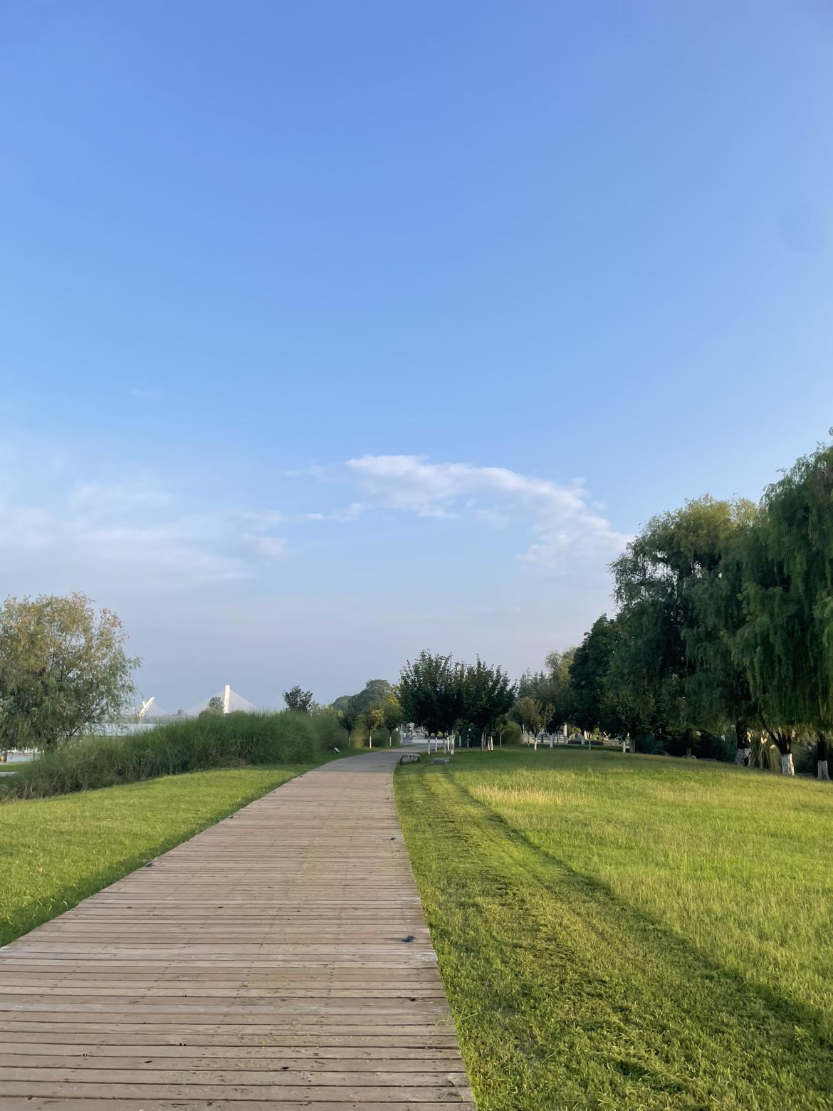 我的今日状态：😁轻松愉快
我这里的天气：☀️晴天