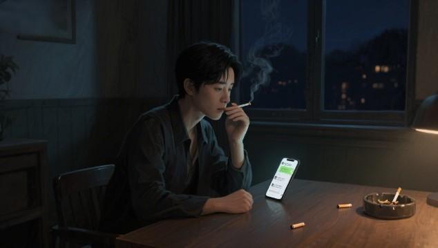 微小说：霜

陈谨的第十根烟燃到指尖时，苏晚的消息跳进来：“老地方见，最后一次。