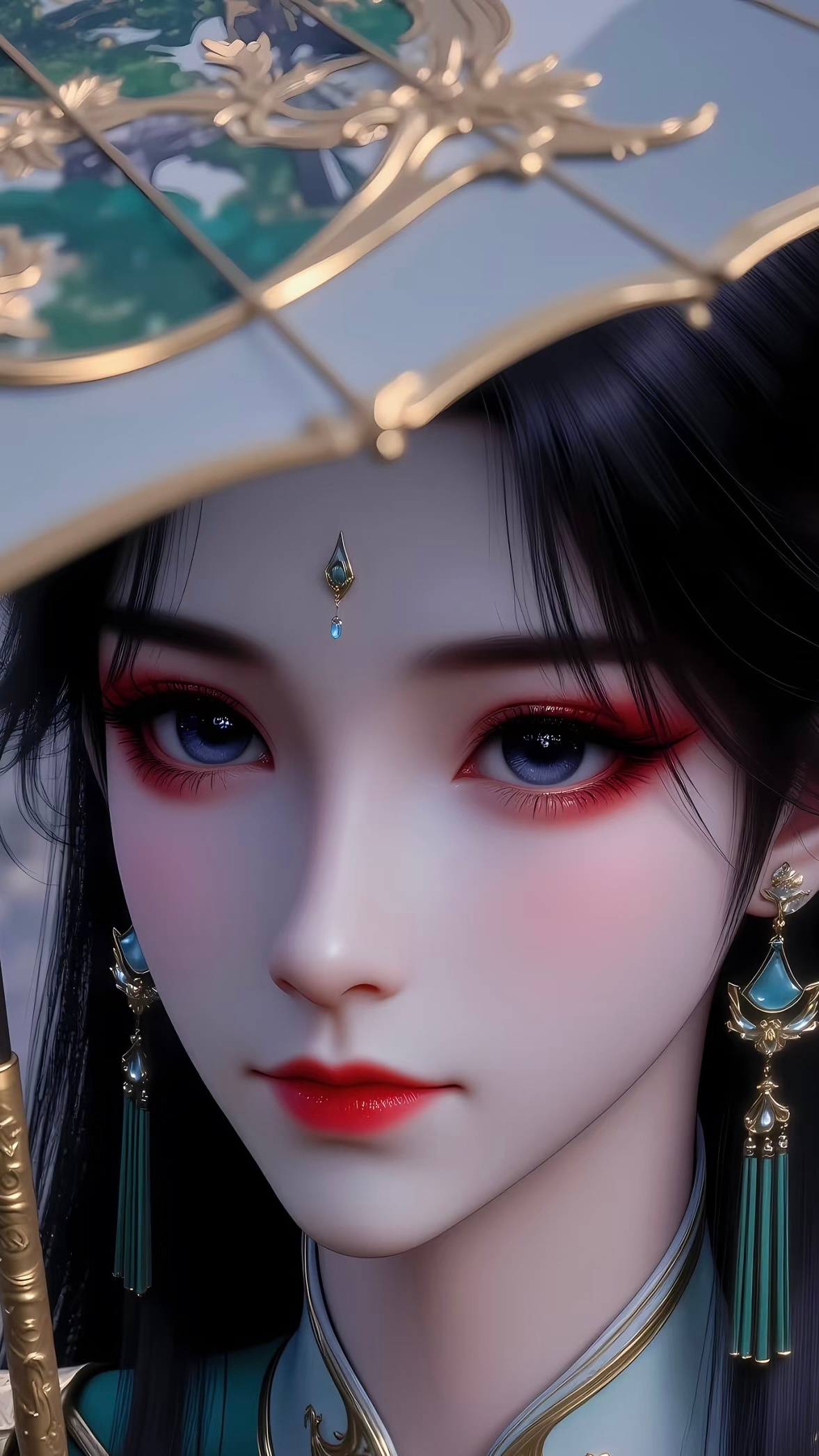 斗破苍穹  古薰儿【精致美图】执伞，颇有意境！ ​​​