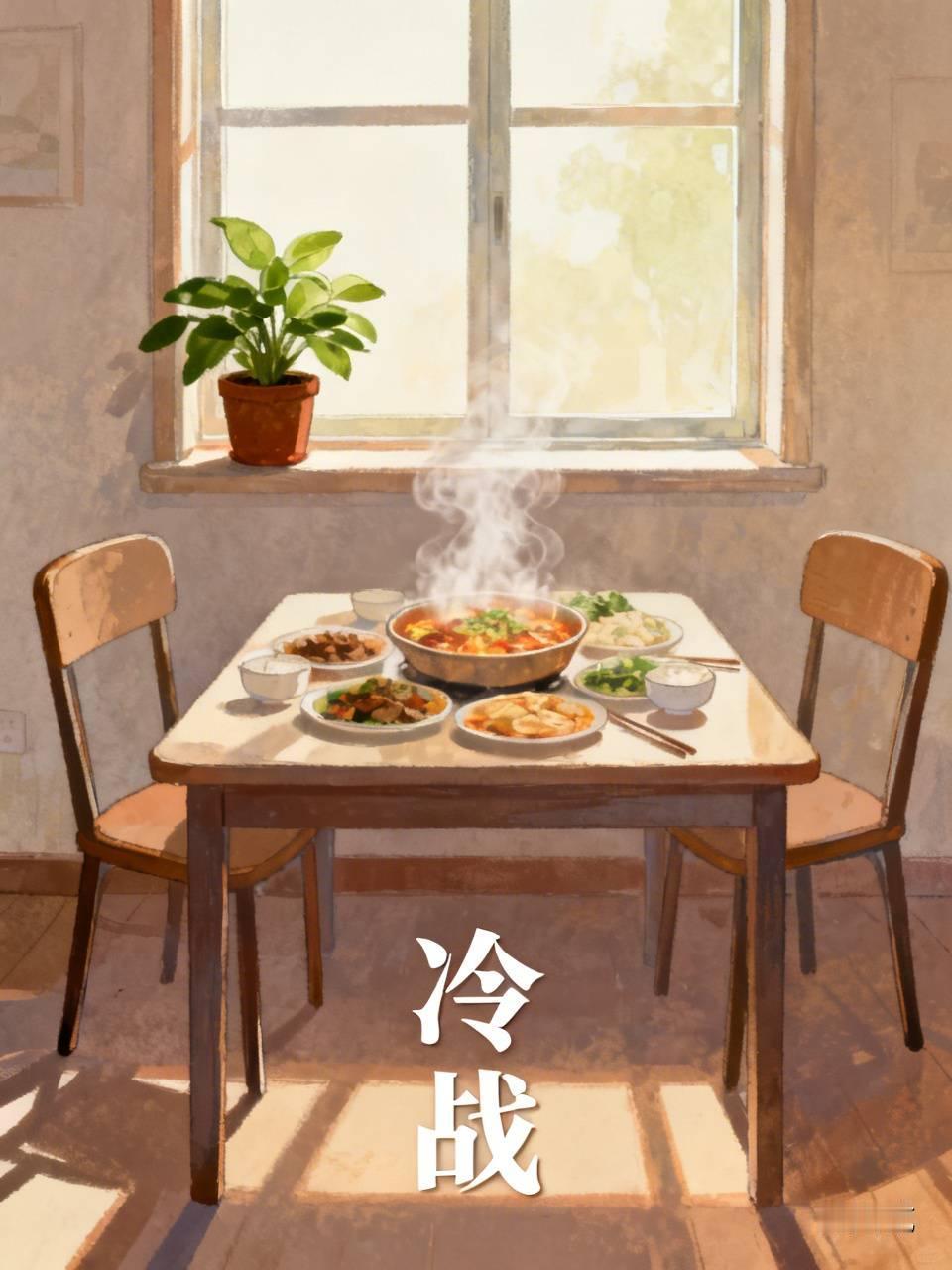 就因为吃饭时说了半句闲话，老伴三天不跟我说话
      整整三天，家里安安静静
