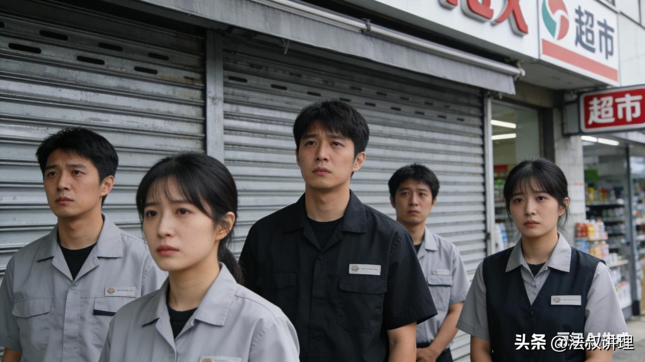 老板拖欠工资社保，员工截流货款，双双踩中法律红线…
 一个小超市老板扛不住高额房