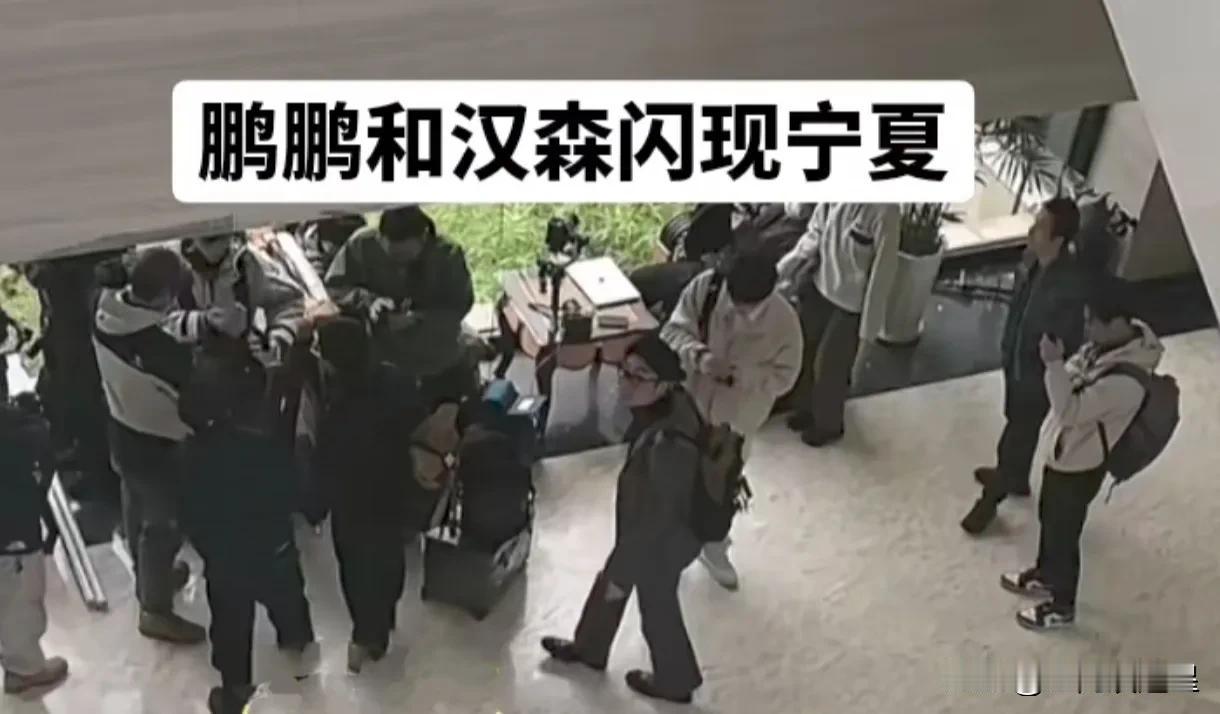有网友发了宁夏的路透
鹏鹏和汉森确实到了宁夏
董董选品一次喝了五十多种红酒
他说