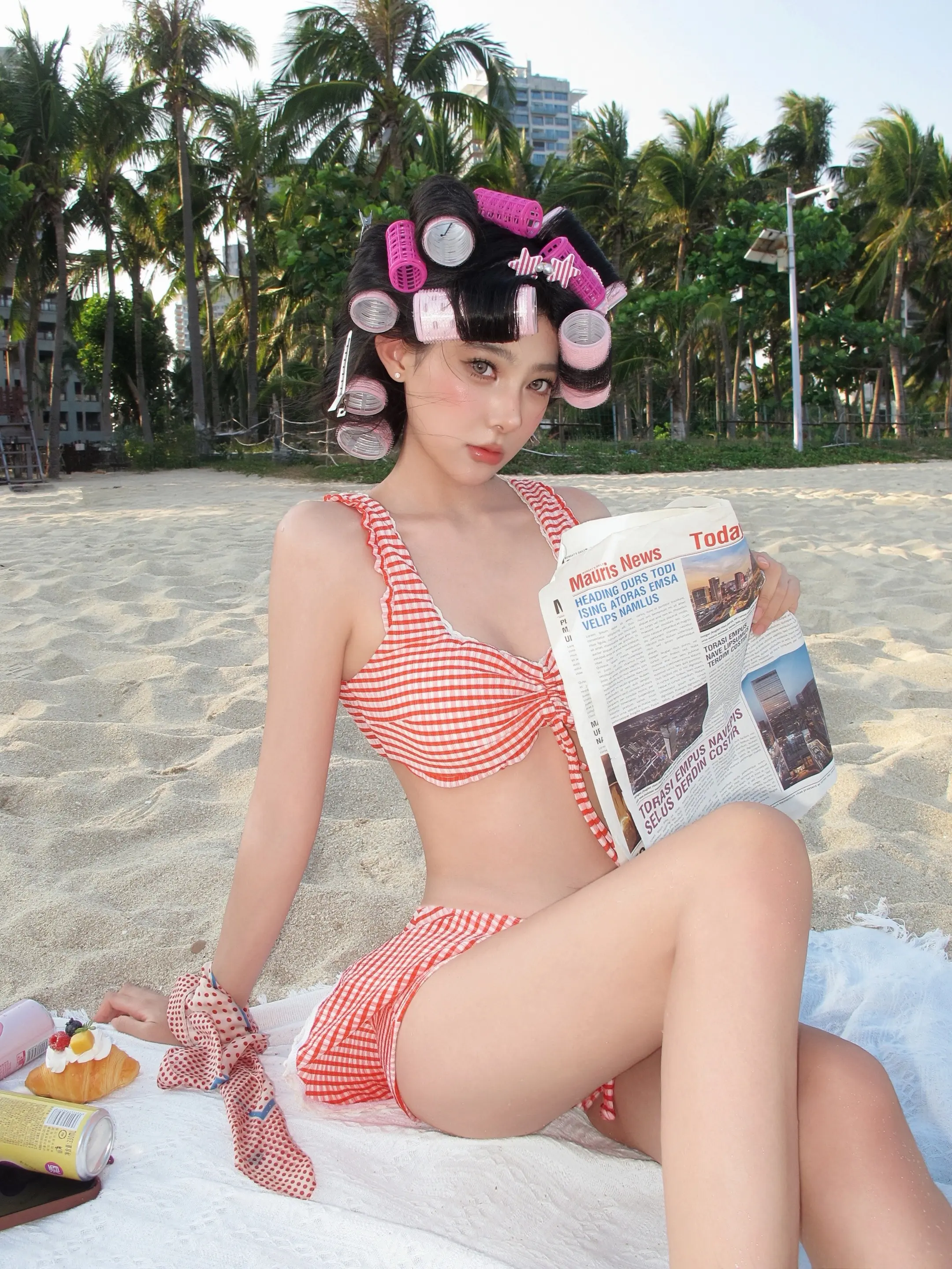 老娘与海。
