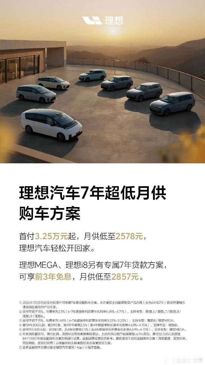 月供2000多，开上理想MEGA？理想汽车