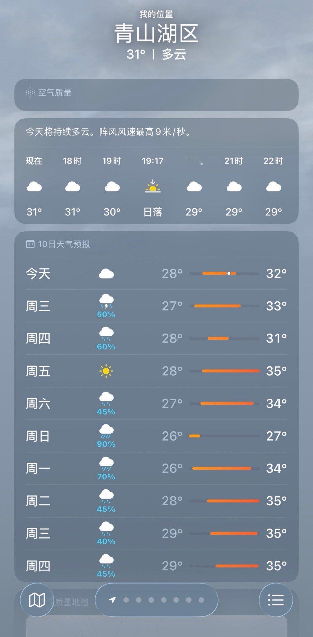 北京暴雨南昌也连续十多天是下雨天了