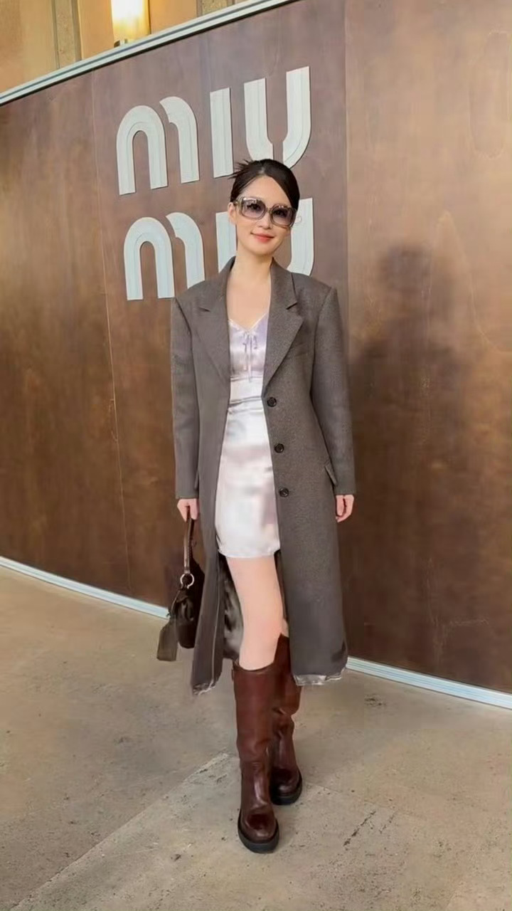 李沁千金归来巴黎版沁有点年纪上来，开始松弛下来了……miumiu从张元英过渡到沁
