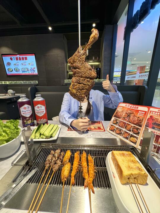 汇一城‼️记住这只烤羊腿🐑 好吃S了…