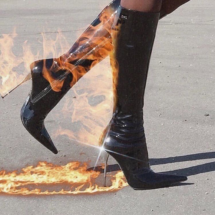 DuaLipa  Well…Something is on fire❤️🔥 