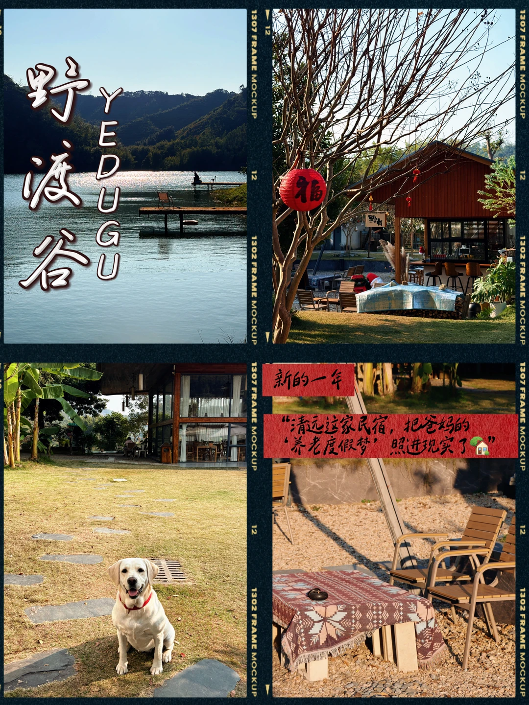 带父母旅行的天花板！清远这家民宿赢麻了💯